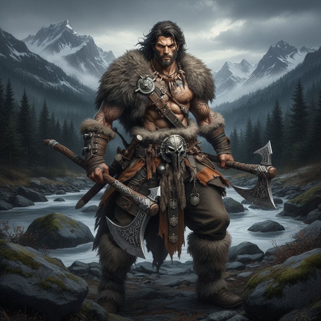 barbarian name generator norse warrior dual